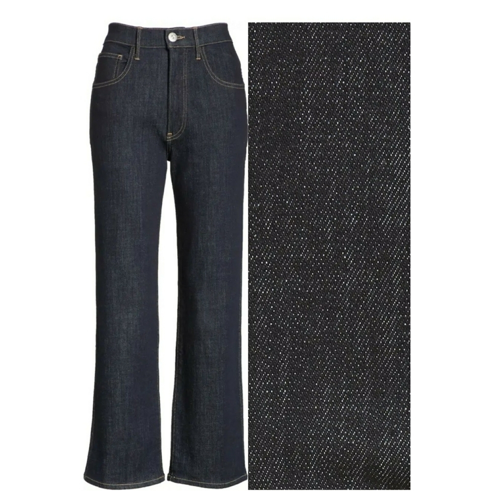 3x1 DENIM // joni wide leg cropped jeans in river - Picture 11 of 16
